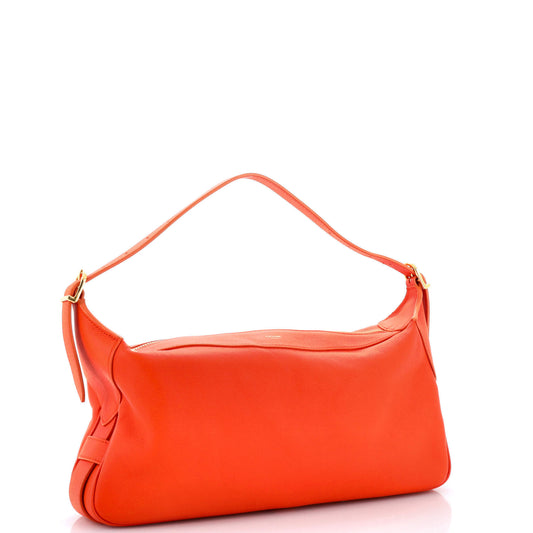 セリーヌ ロミー ショルダーバッグ レザー ミディアム