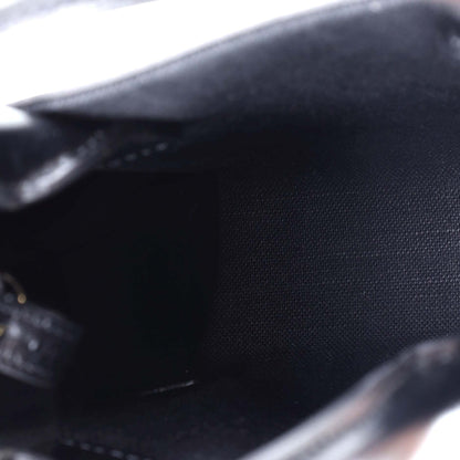 セリーヌ バーティカル カバス トートバッグ オールオーバーロゴプリント レザー ミニ