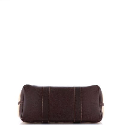 HERMESガーデンパーティートート トワル＆レザー 36