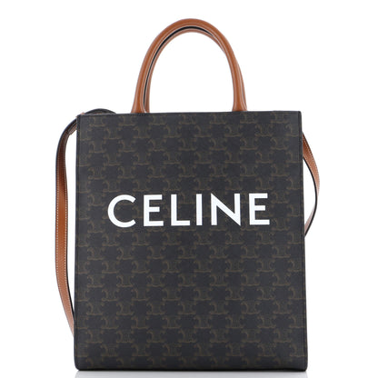 セリーヌ ヴェルティカル カバ トート トリオンフ コーティングキャンバス スモール