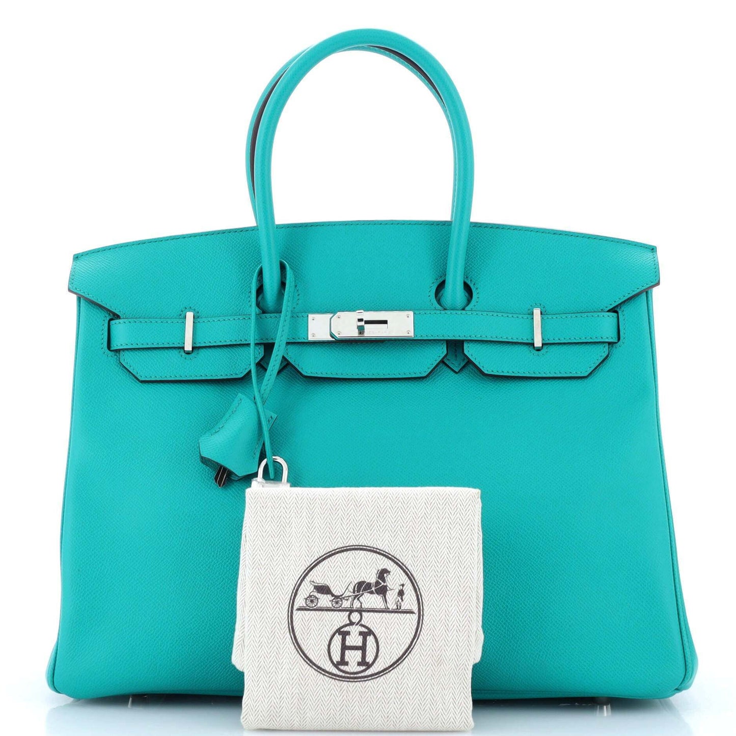 HERMESバーキン ブルーエプソン 35