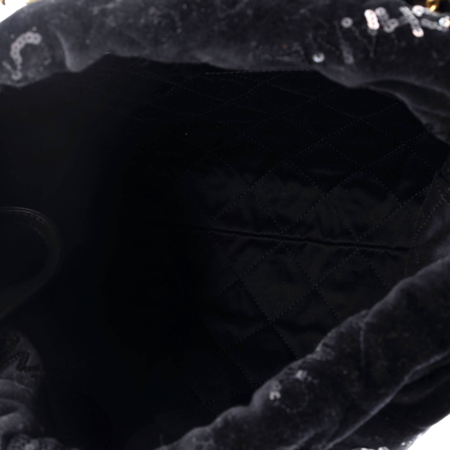 【レア】CHANEL22 ヴェルヴェット スパンコール