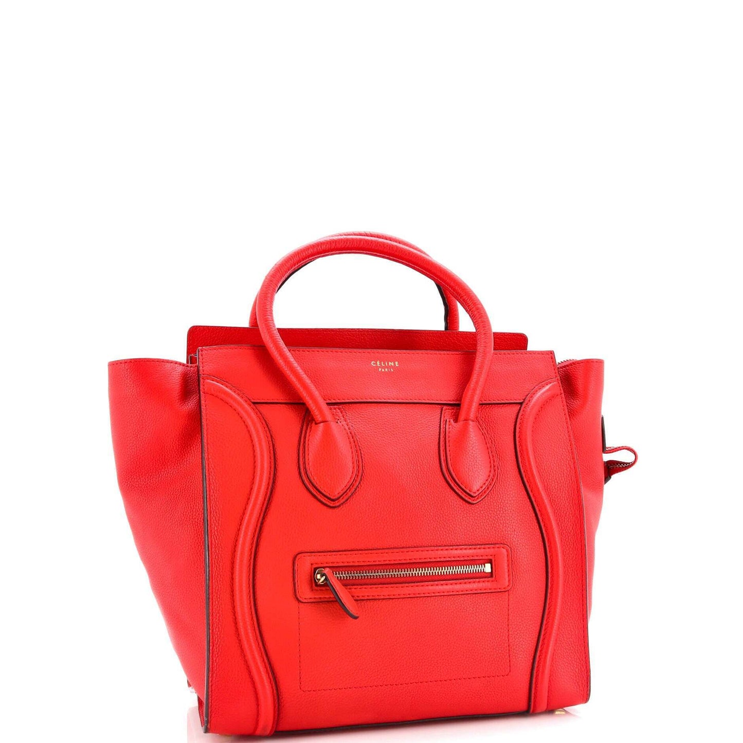 セリーヌ ラゲッジバッグ グレイニーレザー ミニ