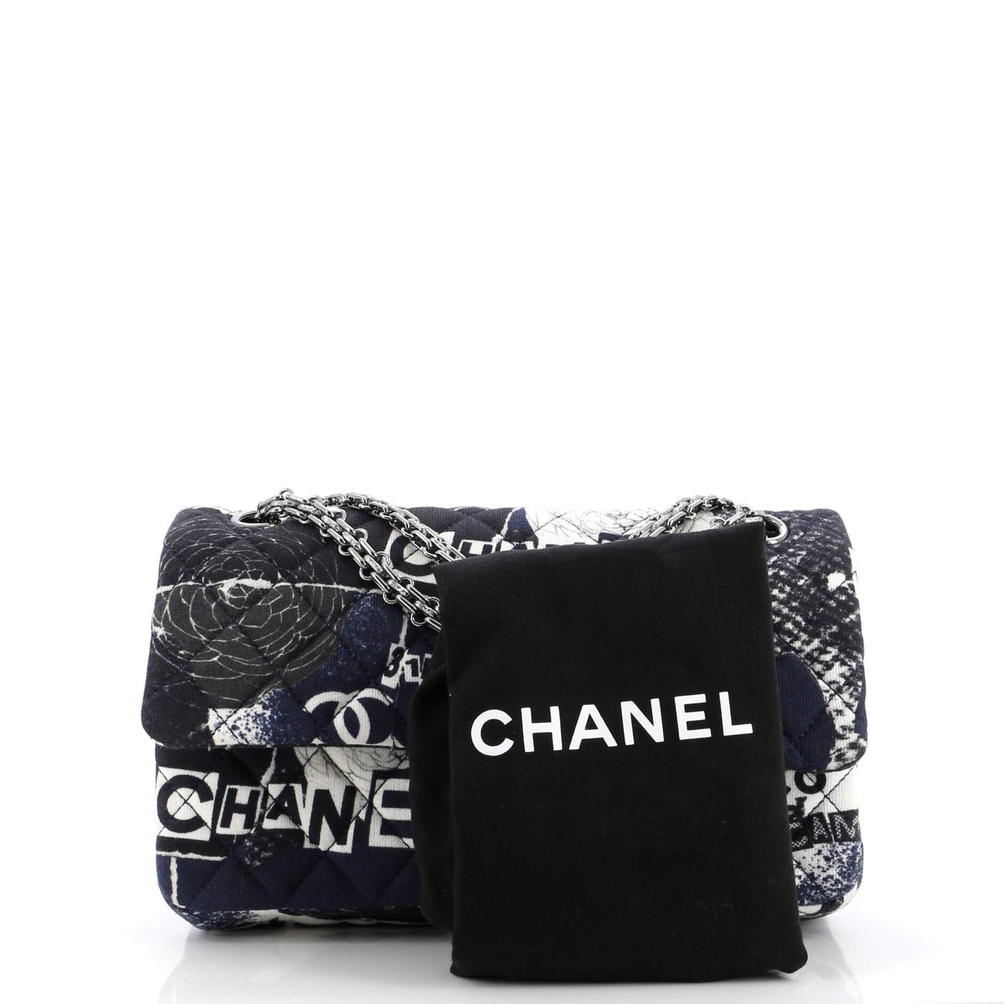 CHANEL 復刻版 2.55 プリントジャージー 225