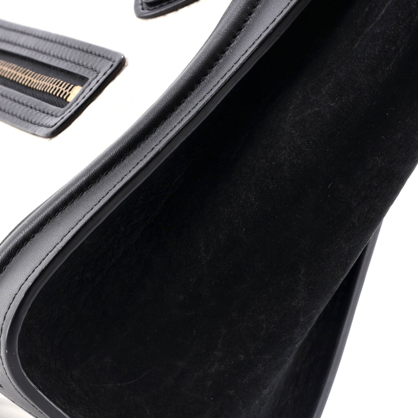 セリーヌ バイカラー ラゲッジバッグ グレイニーレザー ナノ