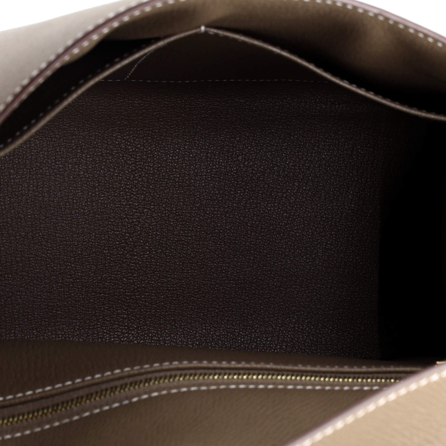 HERMES ケリーグレー ゴールド 28