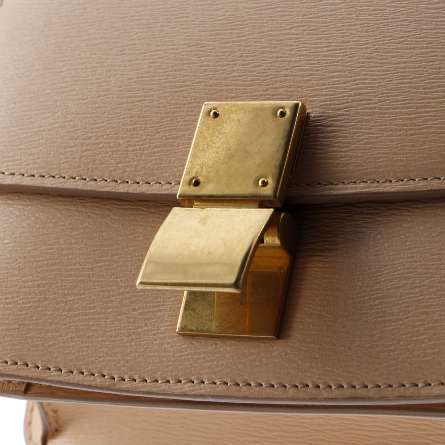 セリーヌ クラシック ボックスバッグ グレイニーレザー スモール