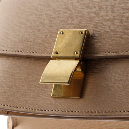 セリーヌ クラシック ボックスバッグ グレイニーレザー スモール