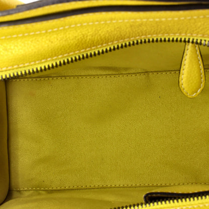 セリーヌ ラゲッジバッグ グレイニーレザー マイクロ