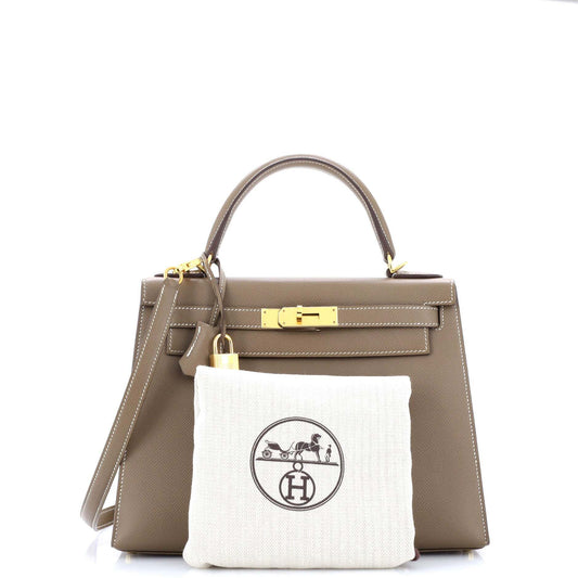 HERMESケリー グレーエプソン 28