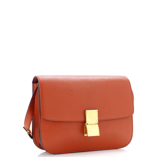 セリーヌ クラシック ボックスバッグ スムースレザー ミディアム