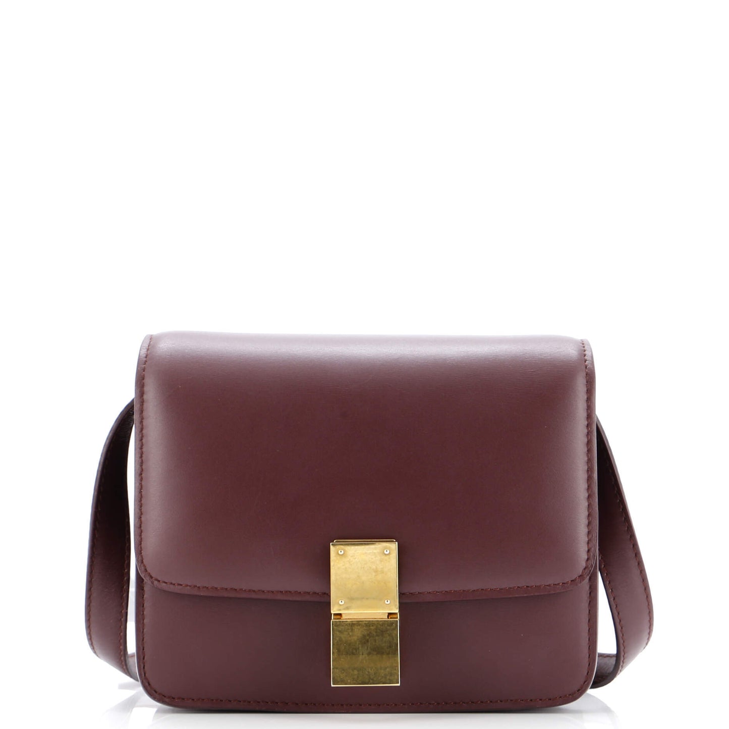 セリーヌ クラシック ボックスバッグ スムースレザー ティーン