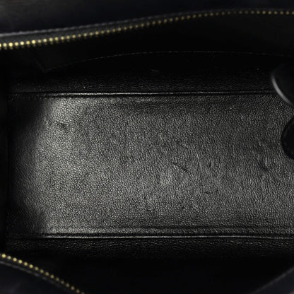 セリーヌ トリコロール ラゲッジバッグ レザー ナノ