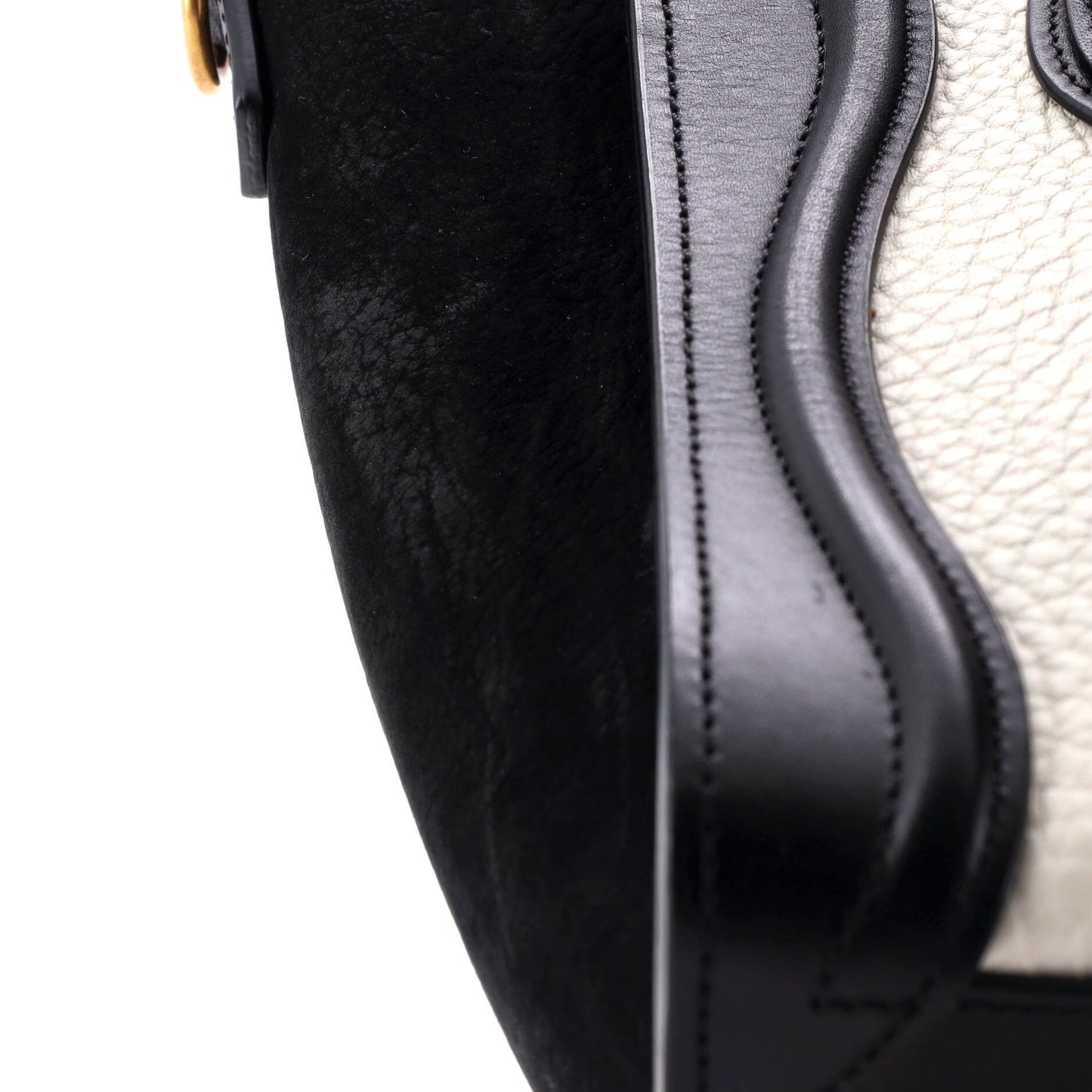 セリーヌ バイカラー ラゲッジバッグ グレイニーレザー ナノ