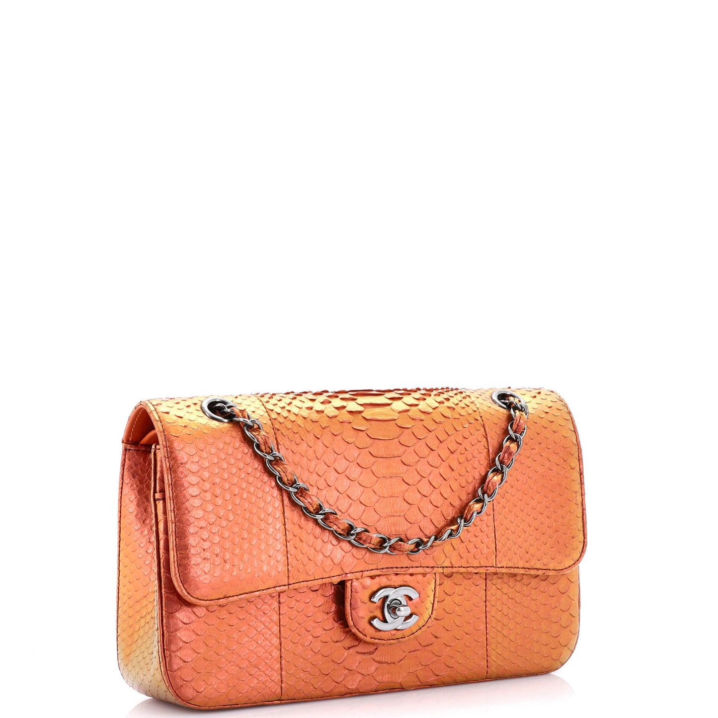 シャネル ミディアム ダブルフラップ リーダー