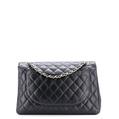 【マキシサイズ】CHANEL キャビアスキン ショルダーバッグ