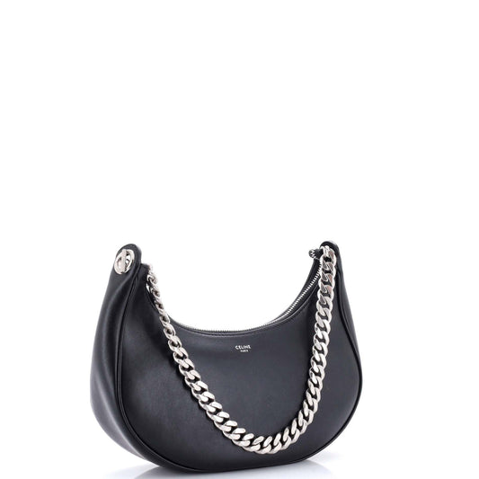 セリーヌ アヴァ チェーンバッグ レザー ミディアム