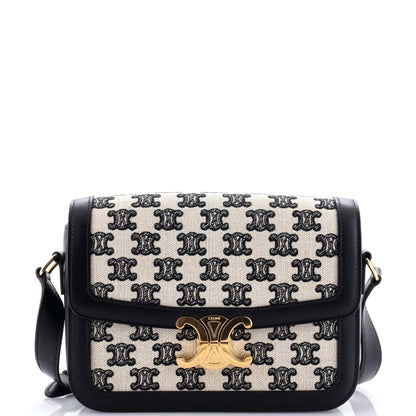 セリーヌ トリオンフ ショルダーバッグ トリオンフ キャンバス ミディアム