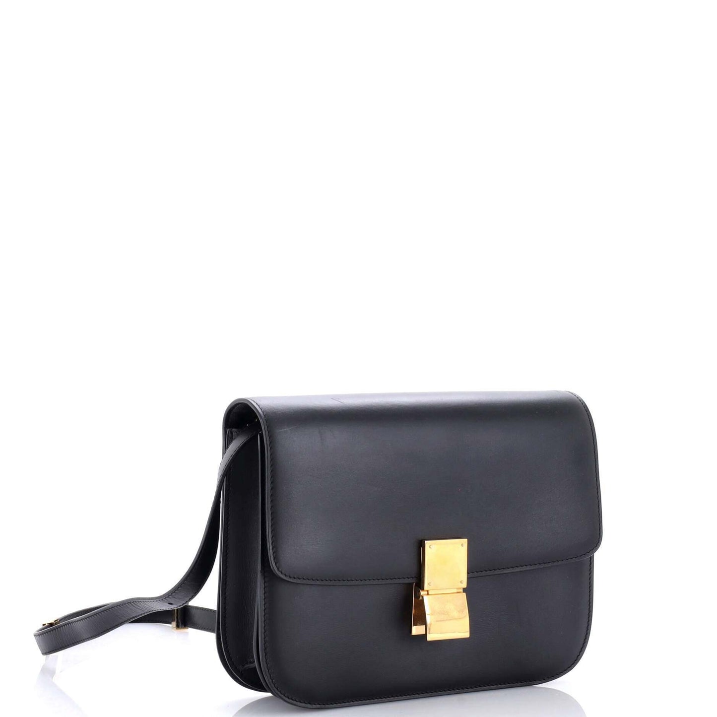 セリーヌ クラシック ボックスバッグ スムースレザー ミディアム