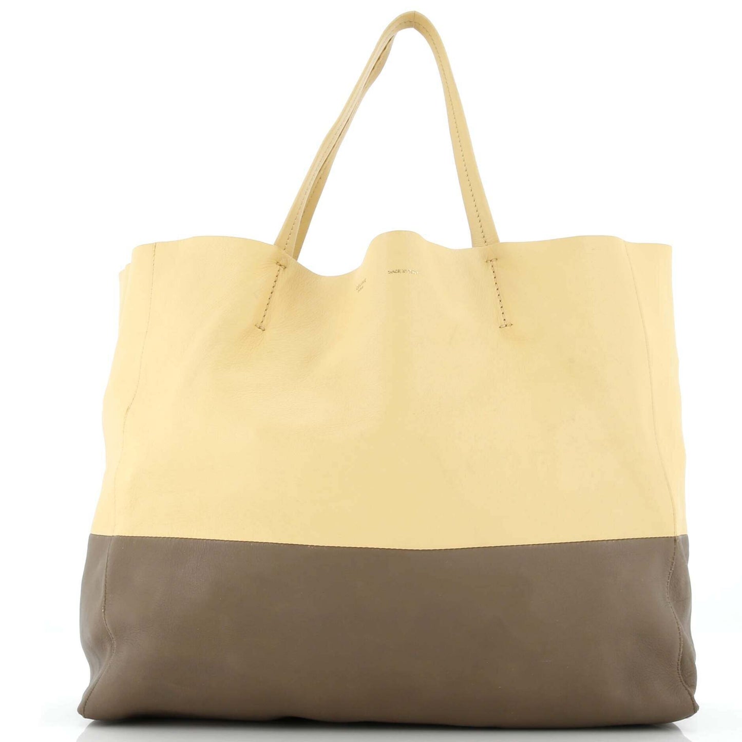 セリーヌ ホリゾンタル バイカバ トートバッグ レザー ラージ