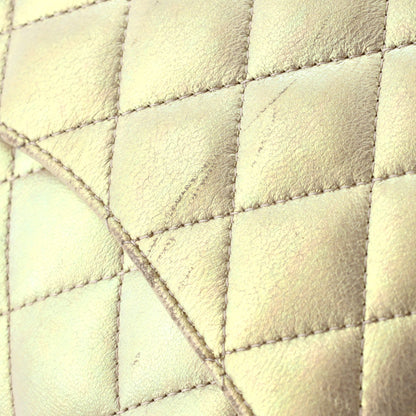 CHANEL イリディセントダブルフラップ