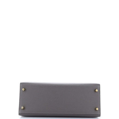 HERMESケリー グレーエプソン 28