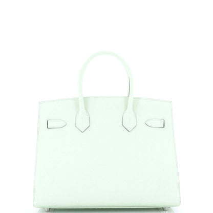 HERMESバーキン セリエ バッグ グリーン エプソン 30