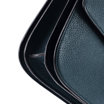 セリーヌ クラシック ボックスバッグ グレイニーレザー ミディアム