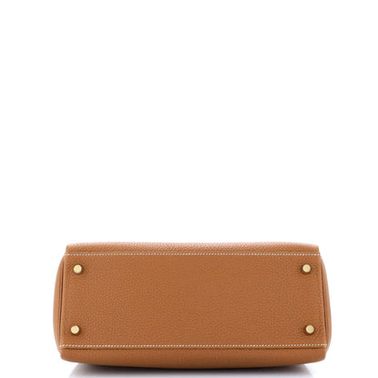 HERMESケリー ブラウン トゴ 28