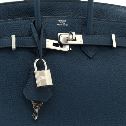 HERMESバーキン ブルートゴ 25 ブルードプリュス