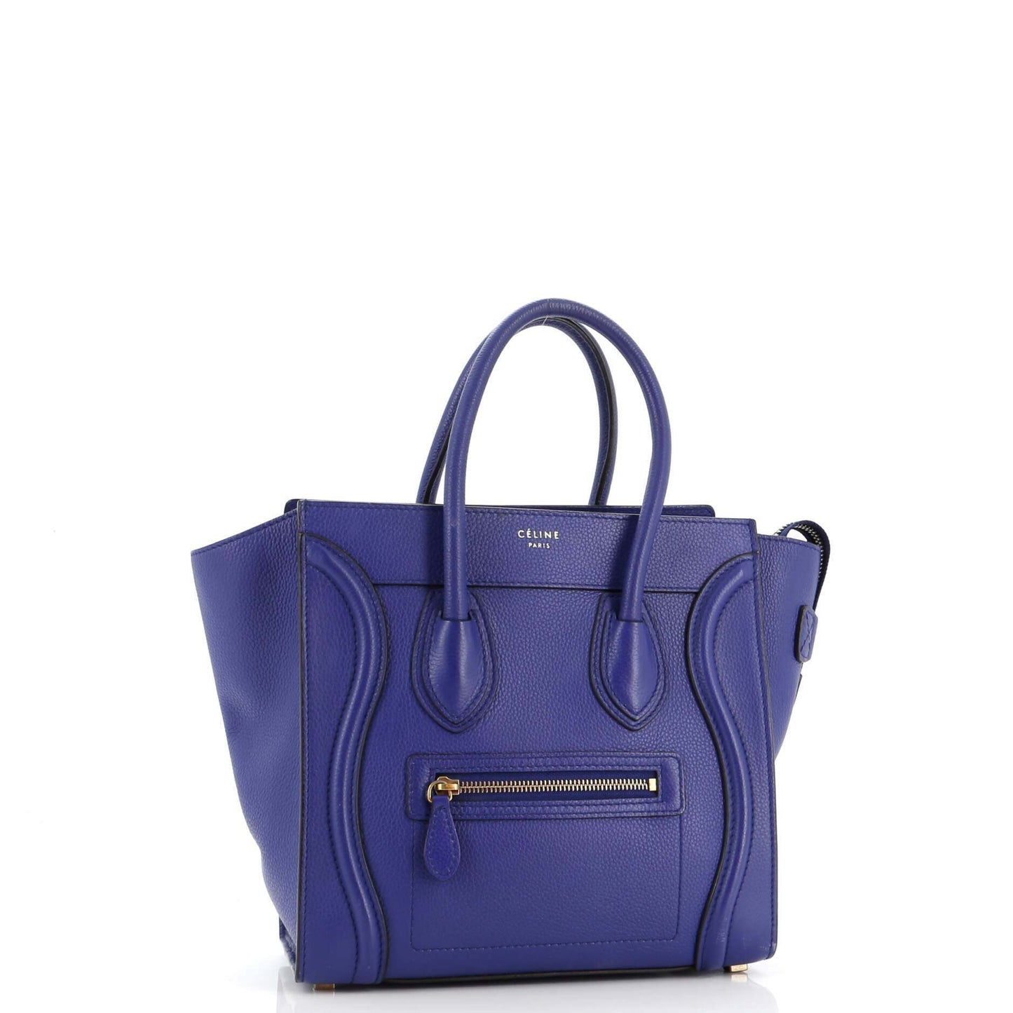 セリーヌ ラゲッジバッグ グレイニーレザー マイクロ