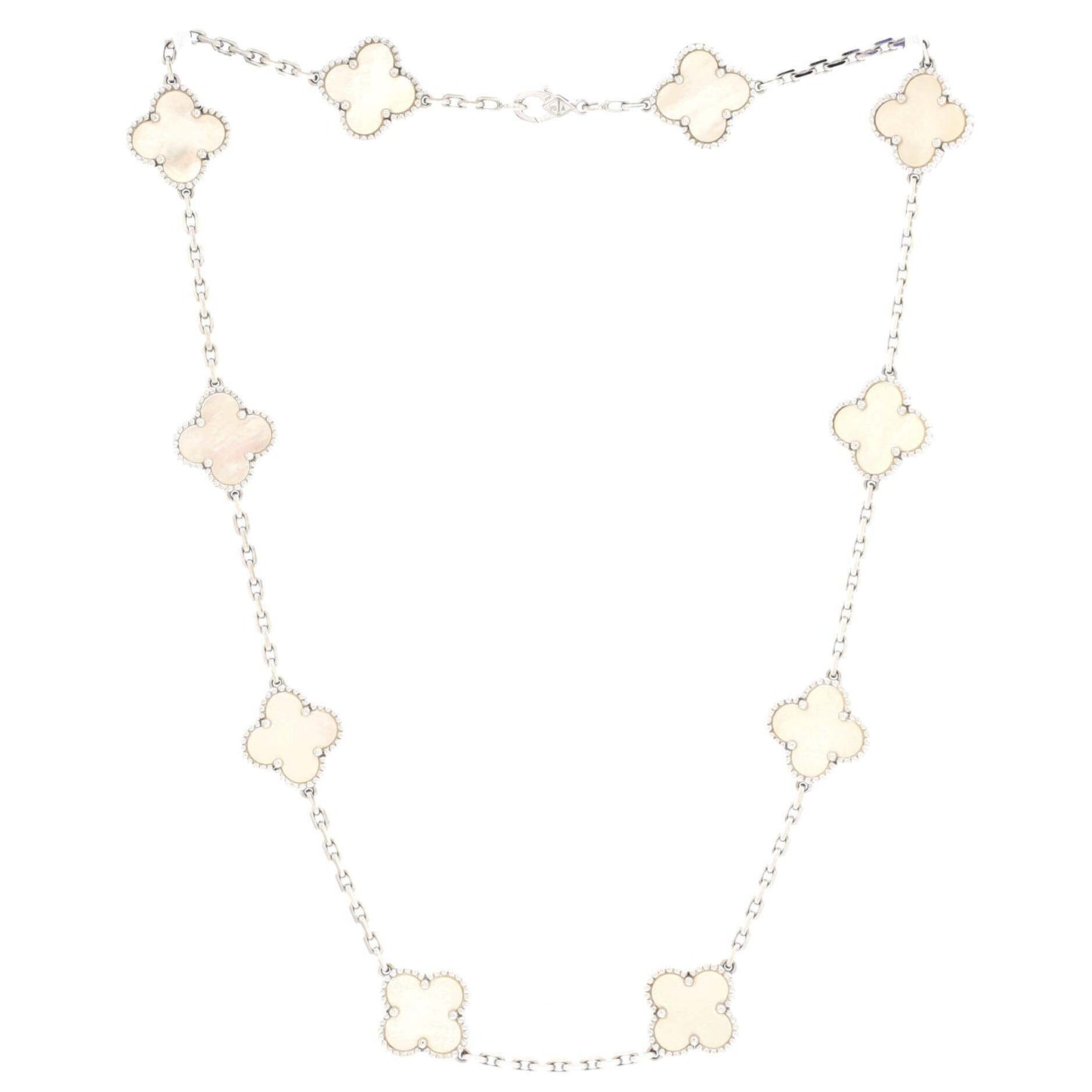 ヴァン クリーフ ヴィンテージ アルハンブラ 10 ネックレス