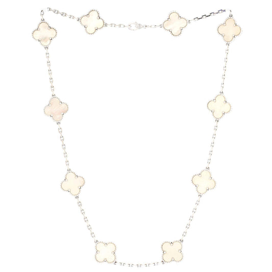 VAN CLEEF ヴィンテージ アルハンブラ 10 ネックレス