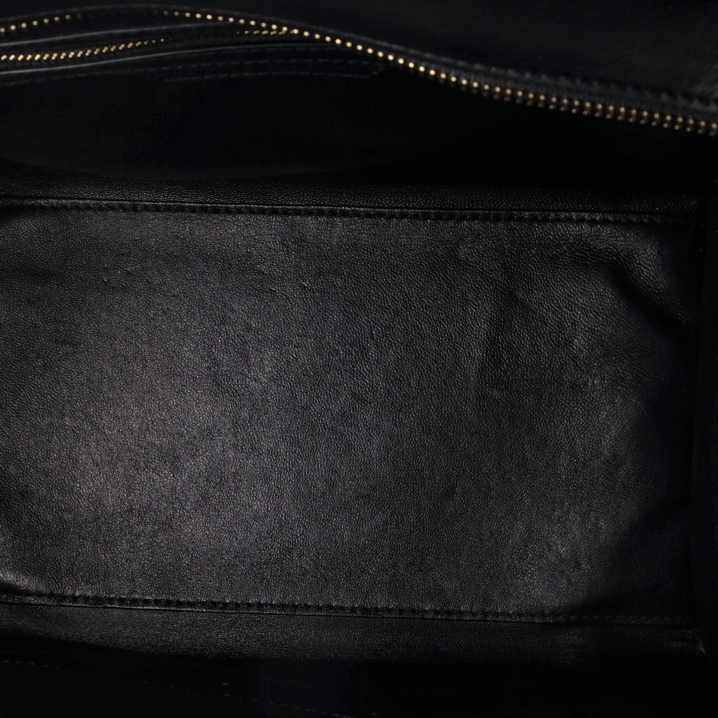 セリーヌ トリコロール ラゲッジバッグ レザー マイクロ