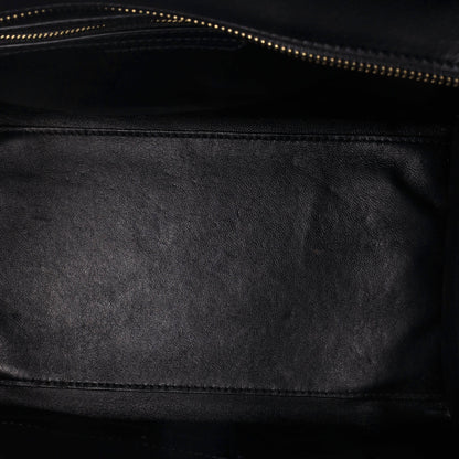 セリーヌ トリコロール ラゲッジバッグ レザー マイクロ