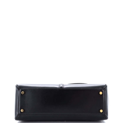 セリーヌ 16インチ トップハンドルバッグ スムースカーフスキン ミディアム