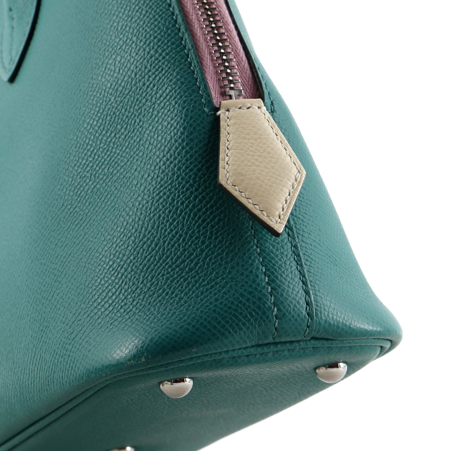 HERMESボリード 1923 バッグ トリコロール エプソン 25