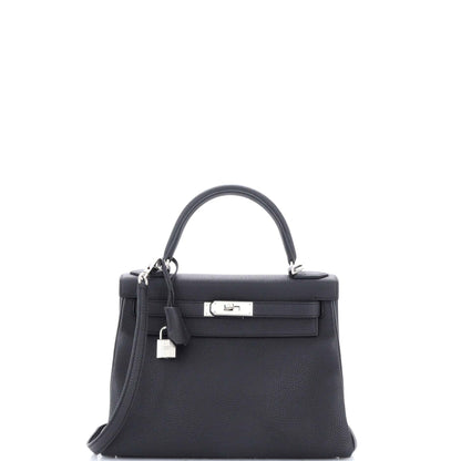 エルメス ケリー ブラック トゴ 28