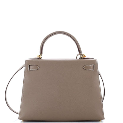 HERMES ケリーグレー ゴールド 28