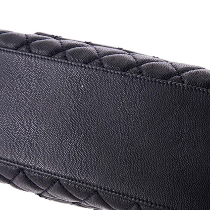 CHANELココハンドル キャビアスキン リザード