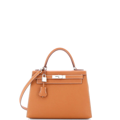 エルメス ケリー ブラウン エプソン 28