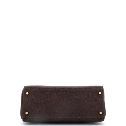 HERMESケリー ブラウン トゴ 28