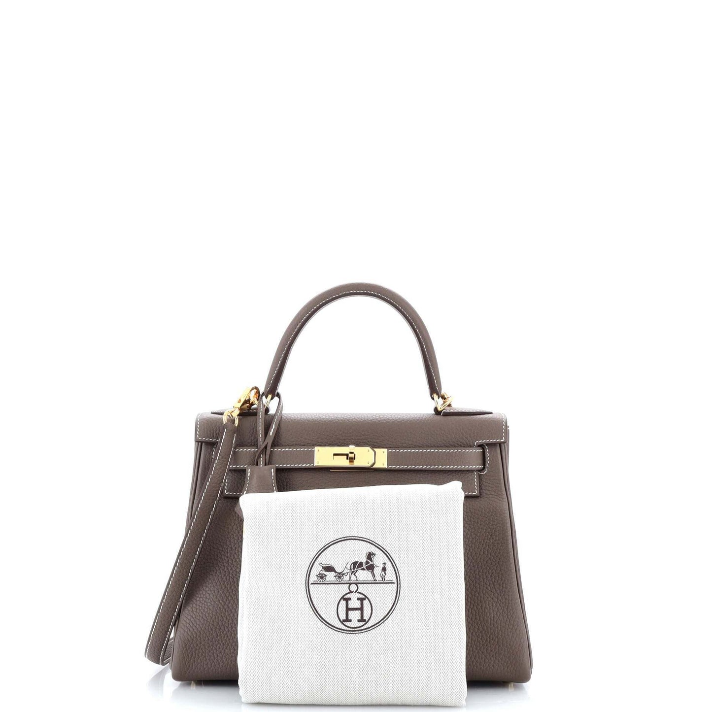 HERMESケリー グレークレマンス 28