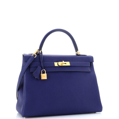 HERMESケリー ブルートゴ 32