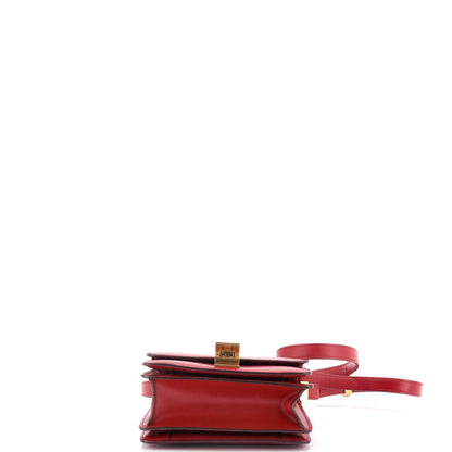 セリーヌ クラシック ボックスバッグ スムースレザー ティーン