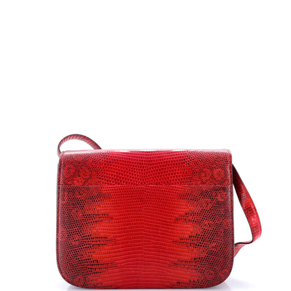 セリーヌ クラシック ボックスバッグ リザード ミディアム