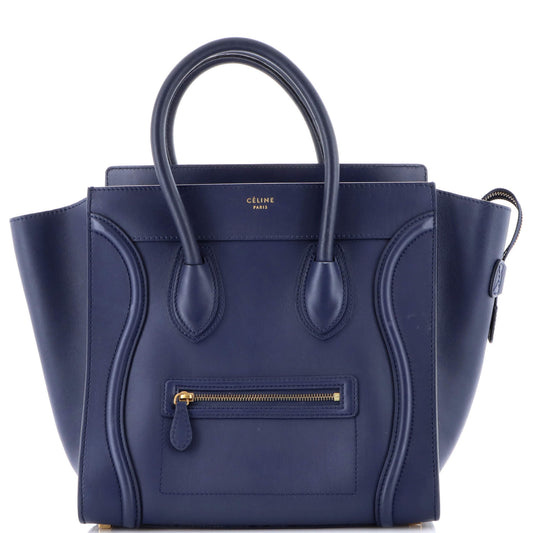 セリーヌ ラゲッジバッグ グレイニーレザー ミニ