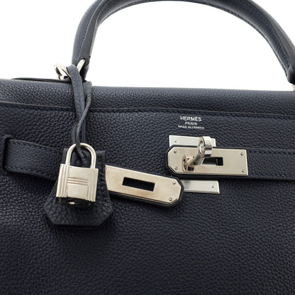 HERMESケリー ブルー トゴ 28