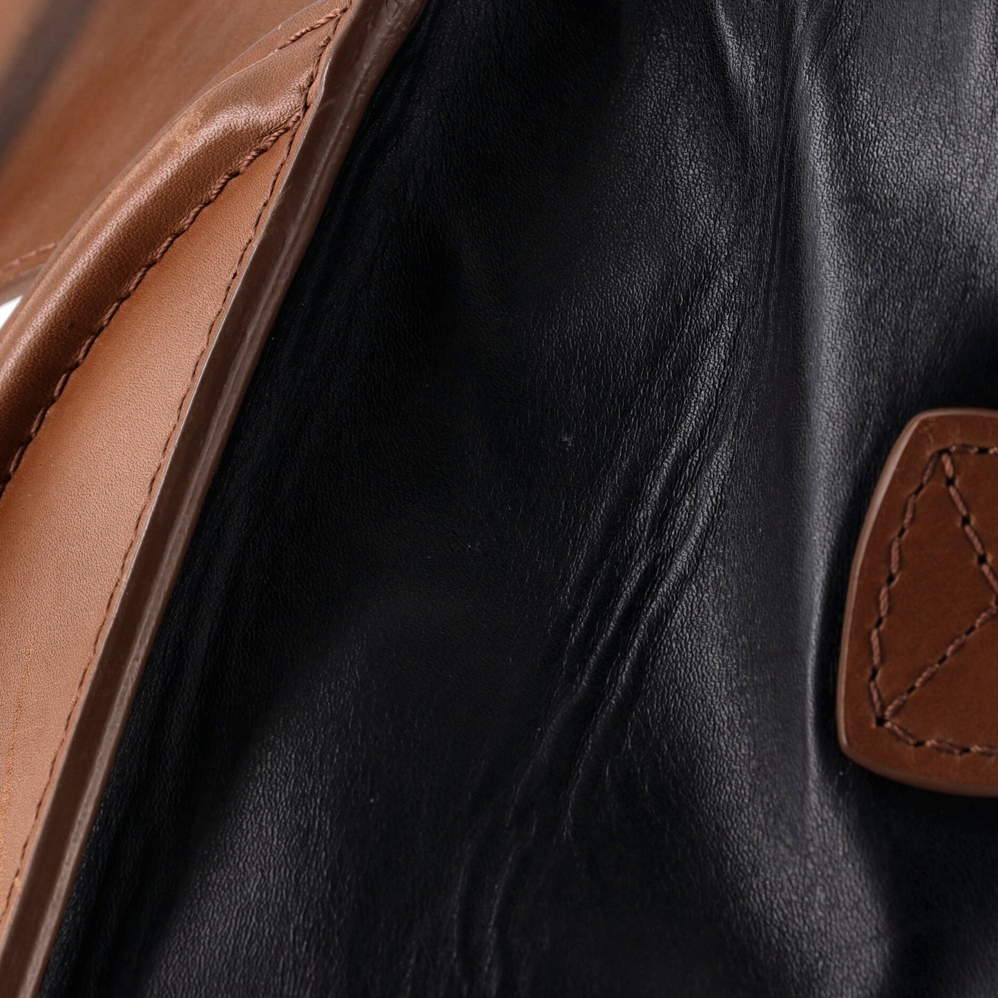 セリーヌ トリコロール ラゲッジバッグ レザー マイクロ