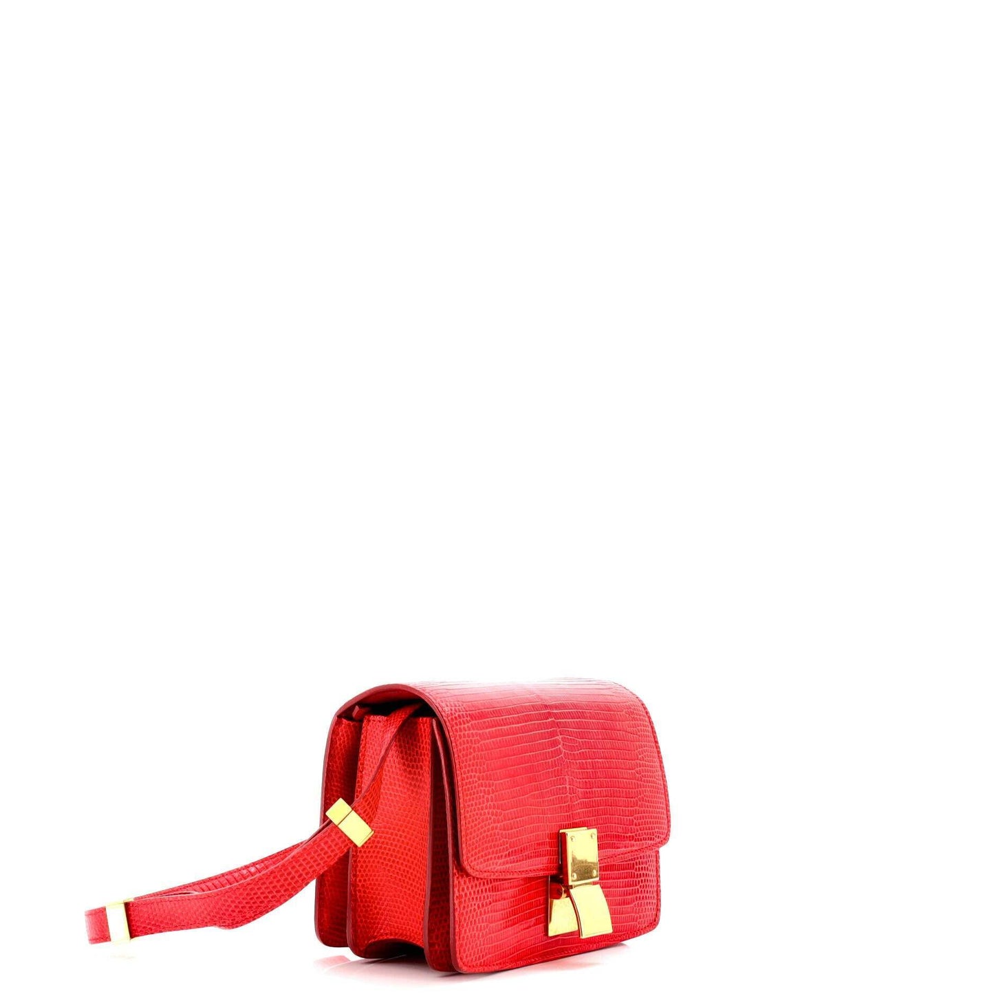 セリーヌ クラシック ボックスバッグ リザード スモール